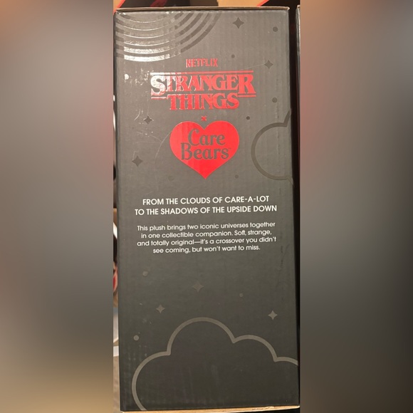 Netflix Stranger Things x Care Bear Cheer Bear Eleven Plush - Picture 4 of 10